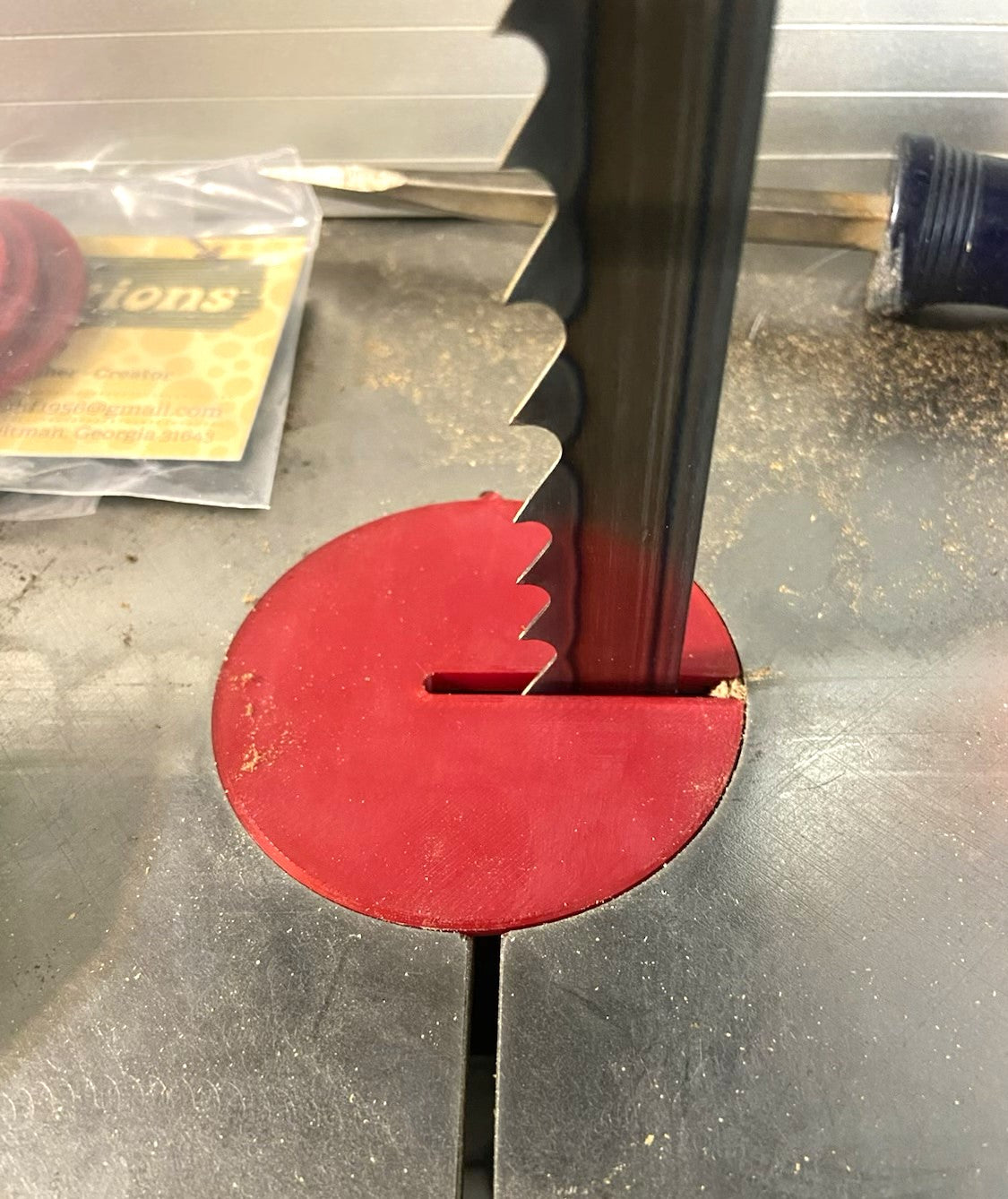 Delta 10 Band Saw Insert