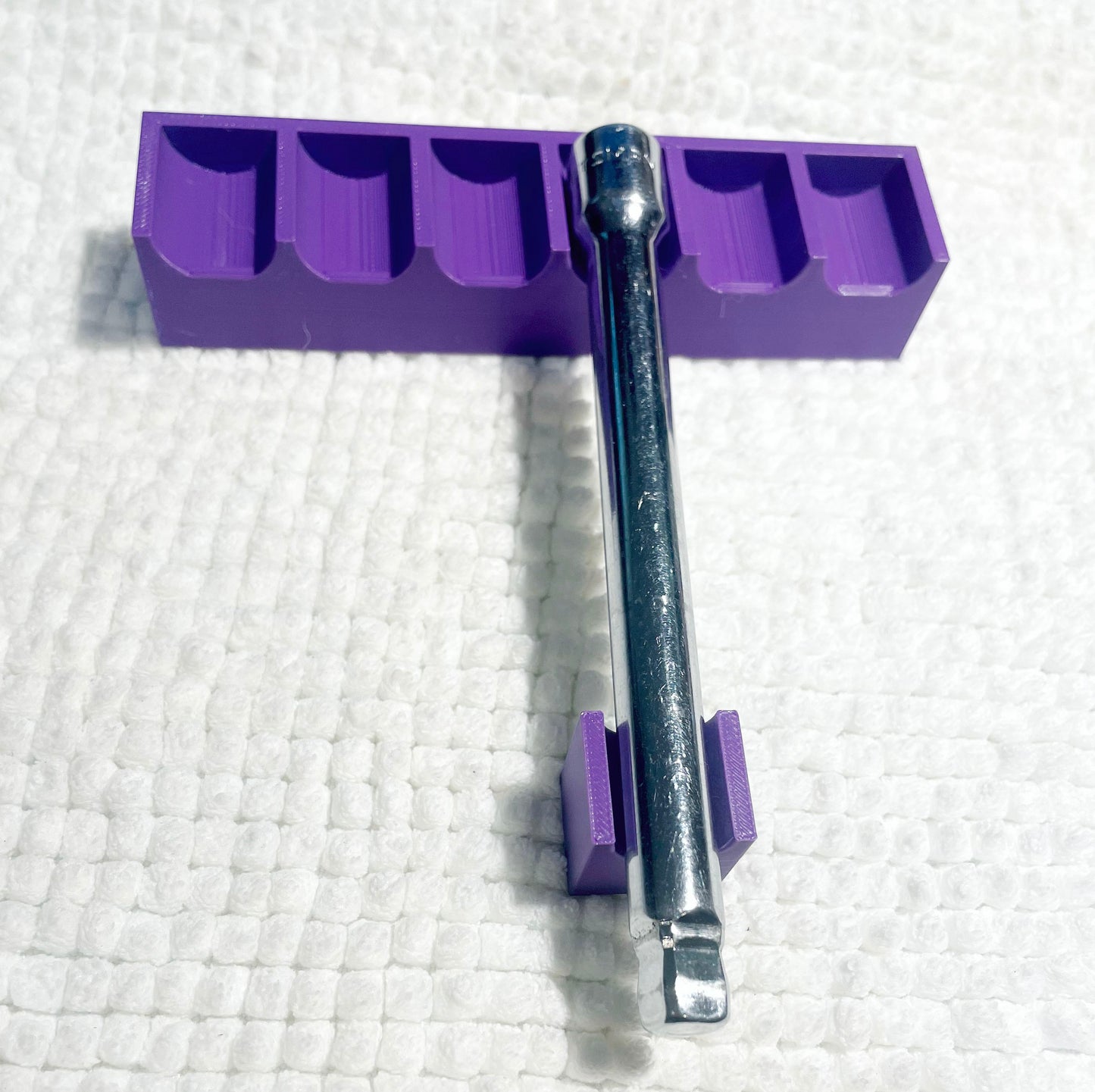 3/8" Ratchet Extensions Organizer in Purple