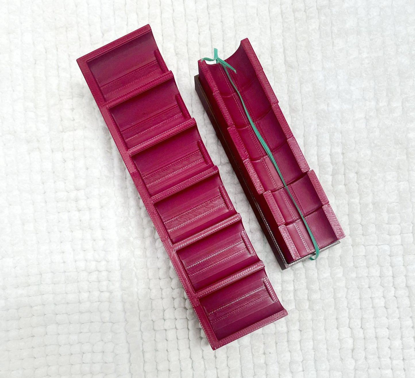 1/2" Ratchet Extensions Organizer in Red