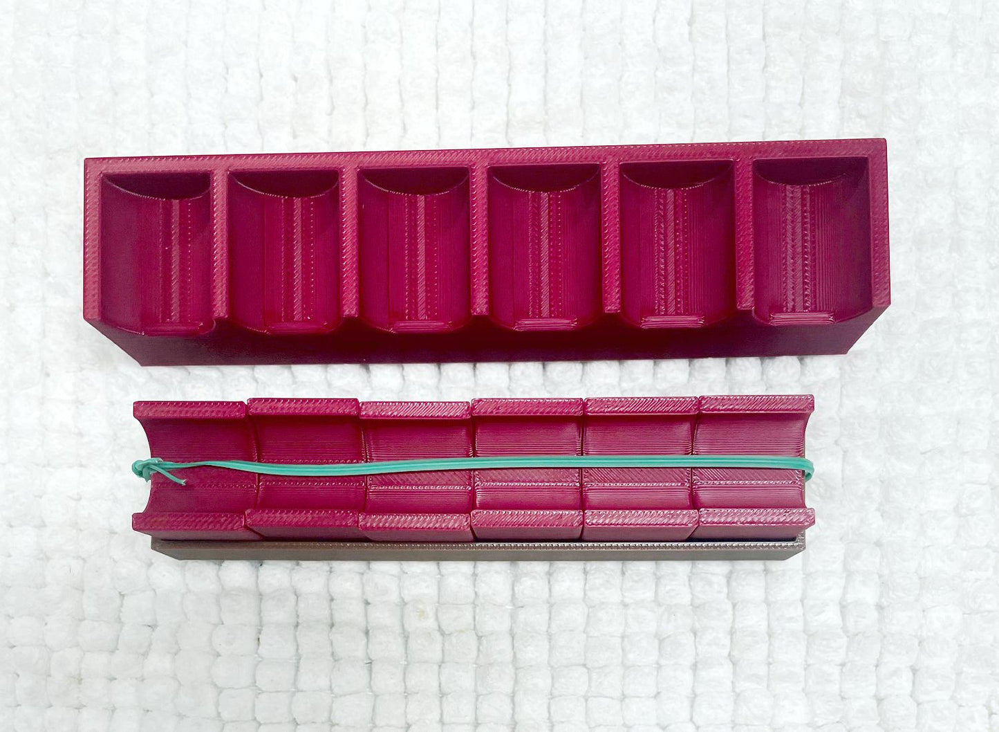 3/8" Ratchet Extensions Organizer in Red