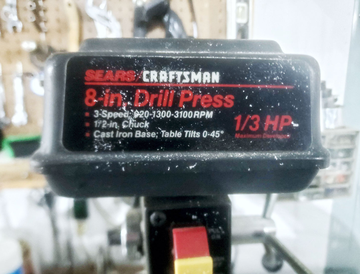 Depth Gauge Collar CFT 8" 3 Spd  1/2" Chuck Drill Press