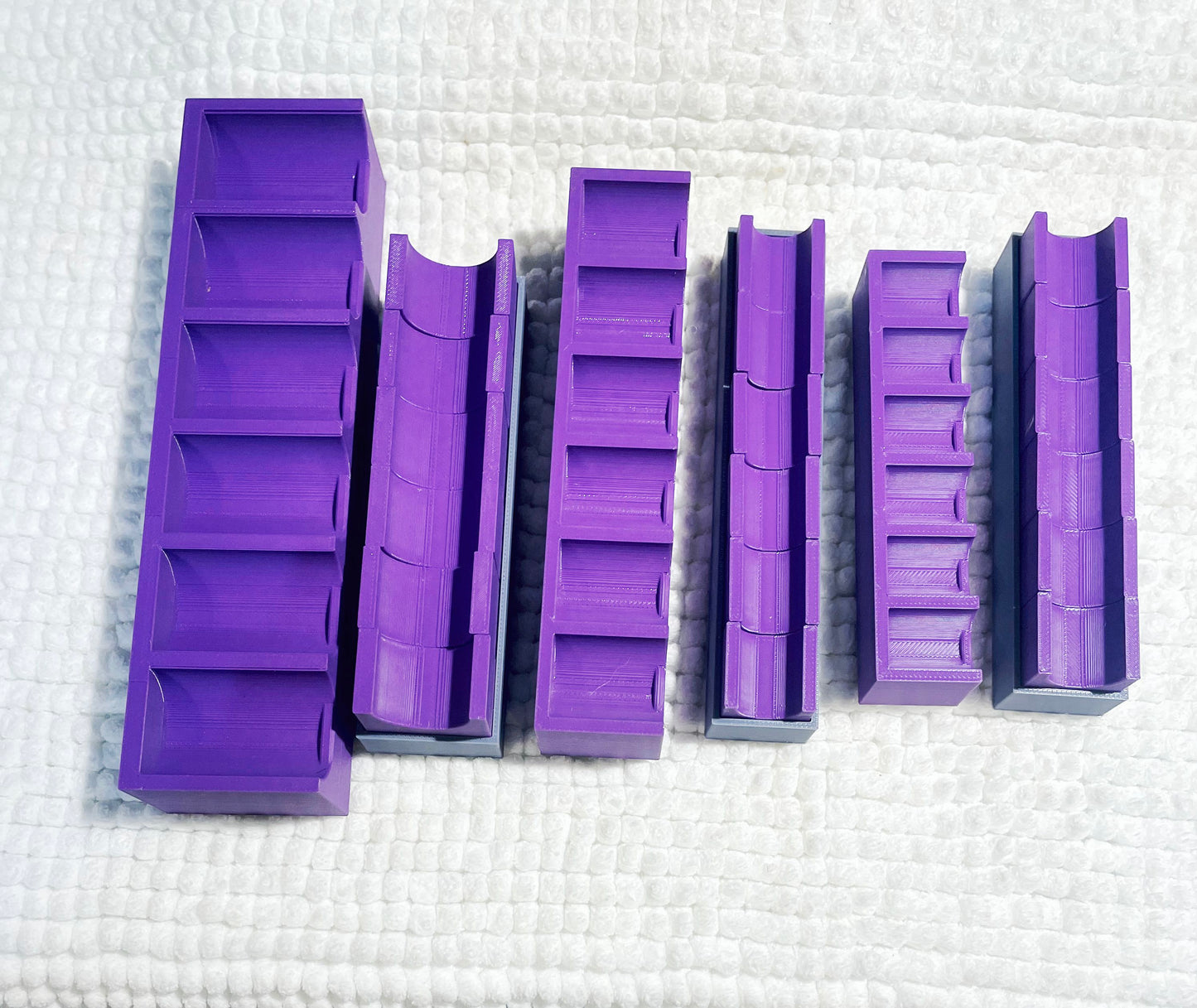 SET 1/4"-3/8"-1/2" Ratchet Extension SET in Purple