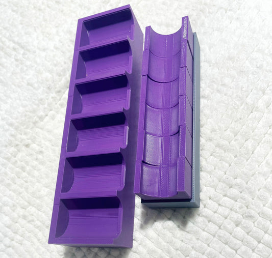 1/2" Ratchet Extensions Organizer in Purple