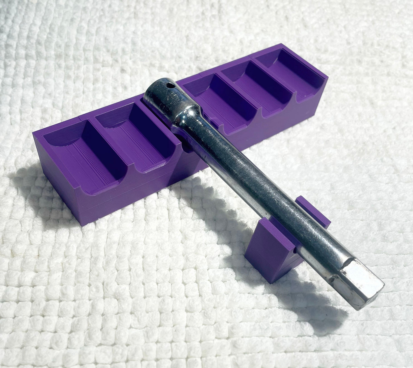 1/2" Ratchet Extensions Organizer in Purple