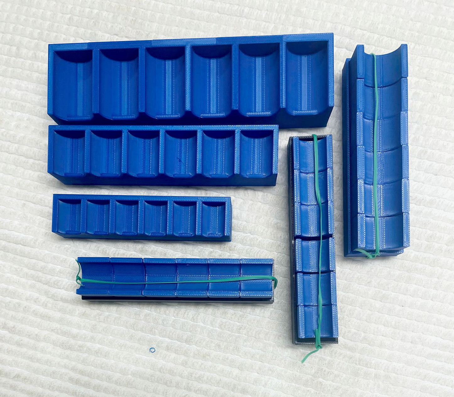 SET 1/4"-3/8"-1/2" Ratchet Extension SET in Blue