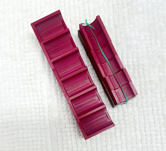 1/2" Ratchet Extensions Organizer in Red