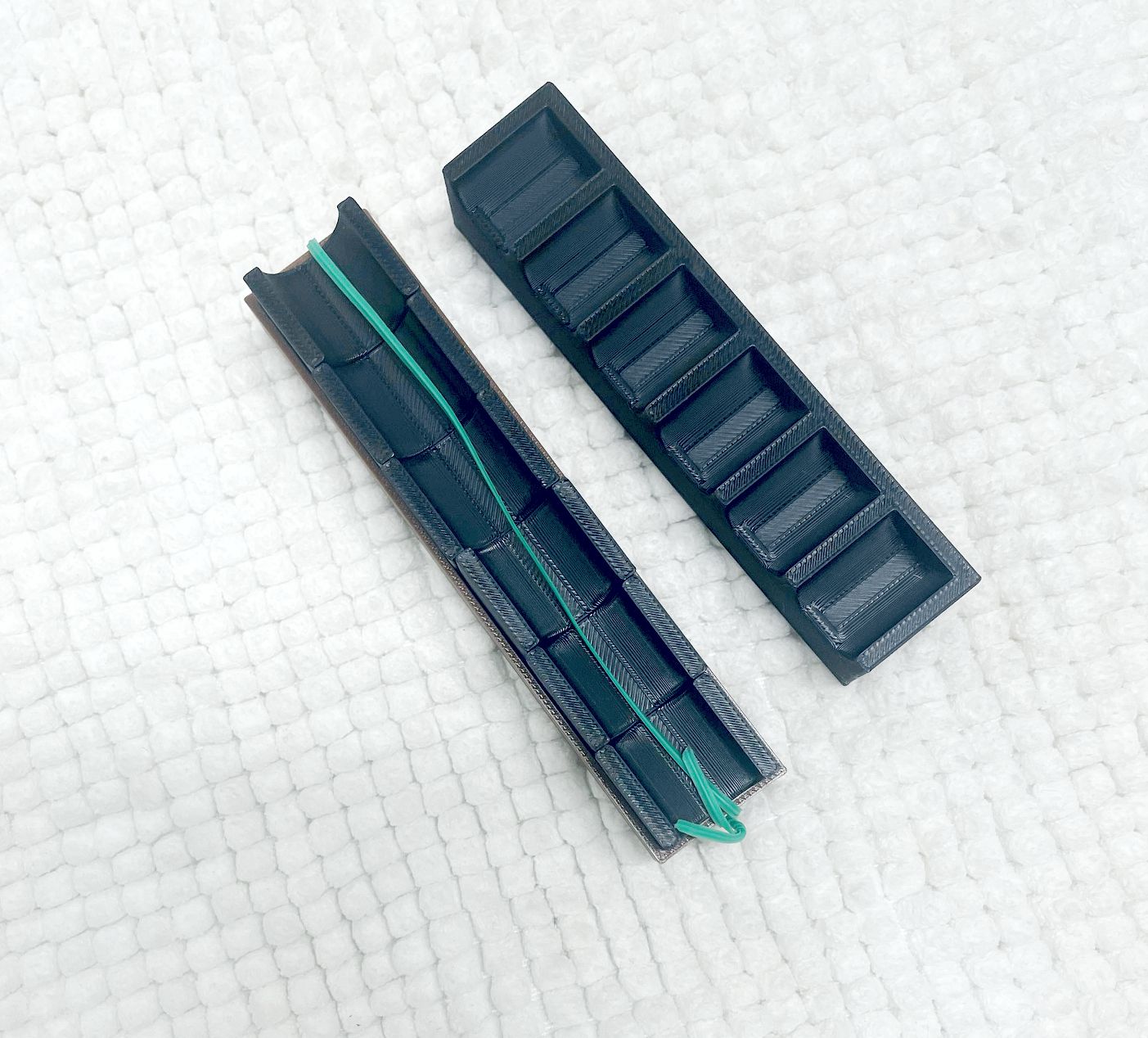 1/4" Ratchet Extensions Organizer in Black