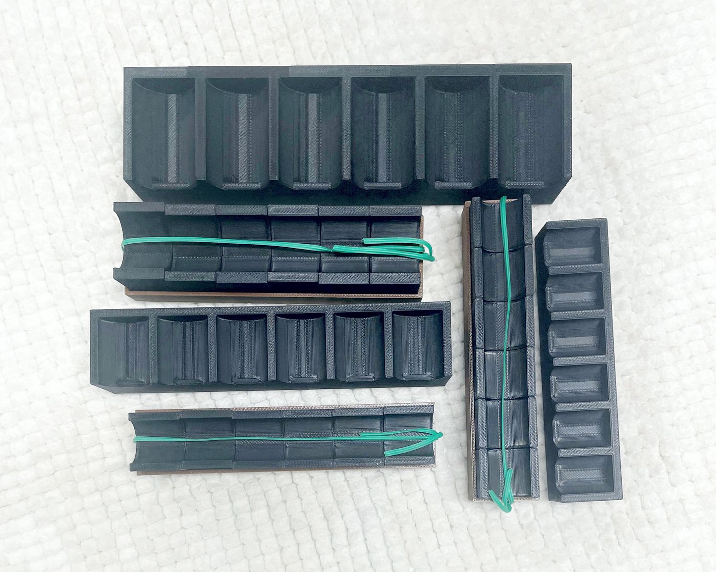 SET 1/4"-3/8"-1/2" Ratchet Extension SET in Black