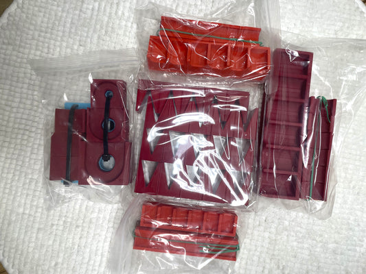 Gift Toolbox Organization Set - Red